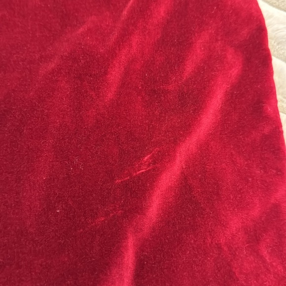 Ralph Lauren women’s red velvet jeans holiday pants size 10 - Picture 5 of 7